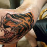 Tatted tiger piece 