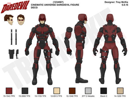 Marvel Legd-Style - MCU Daredevil Deco Sheet