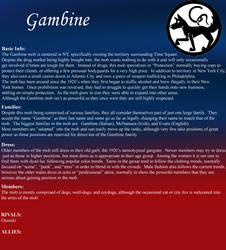 Gambine Mob Info