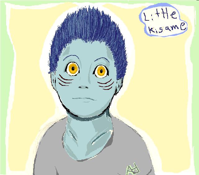 Kisame as a lad