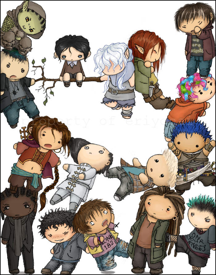 chibi cast : the boys