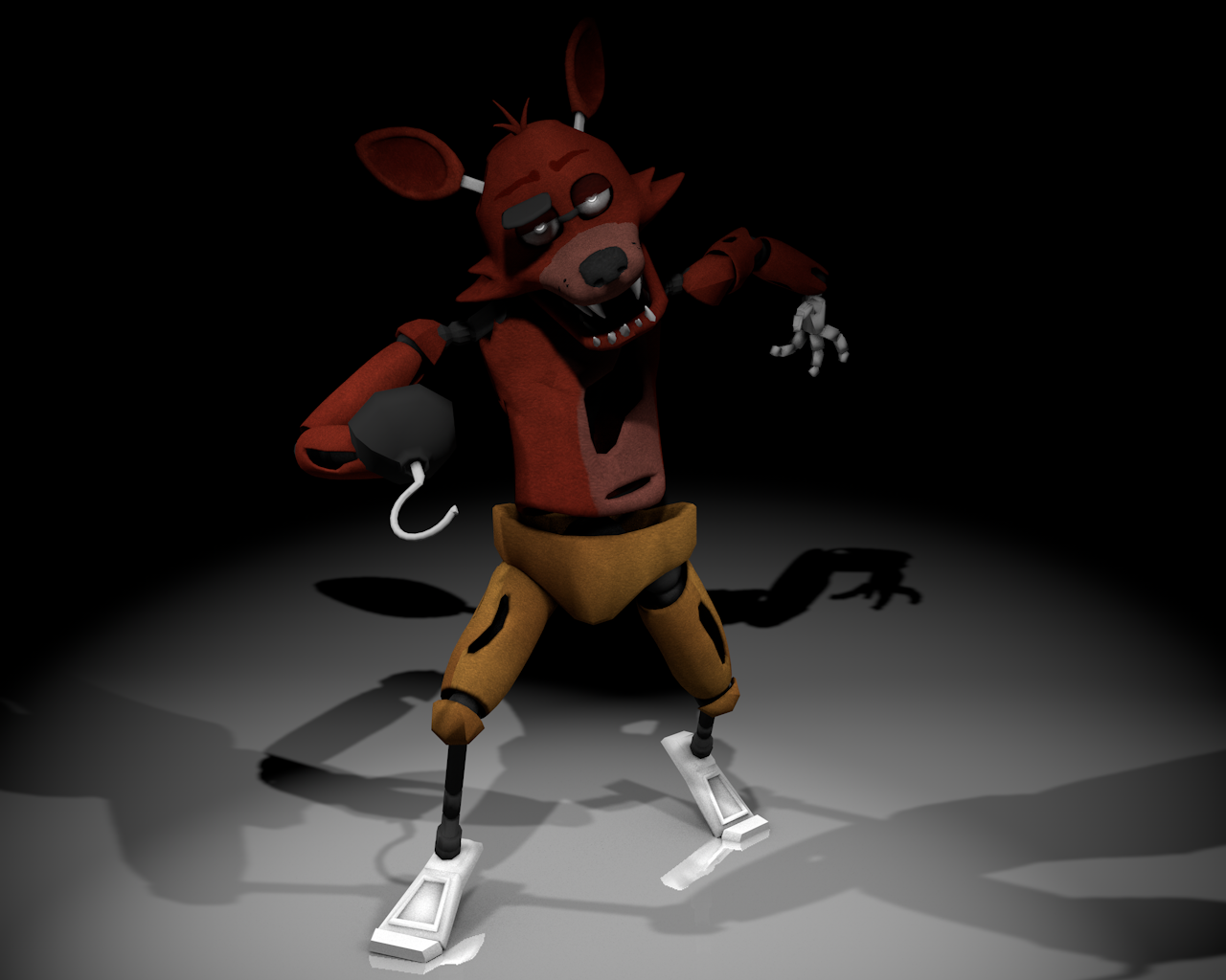 Withered Fnaf 1 Foxy by sammy2005 on DeviantArt