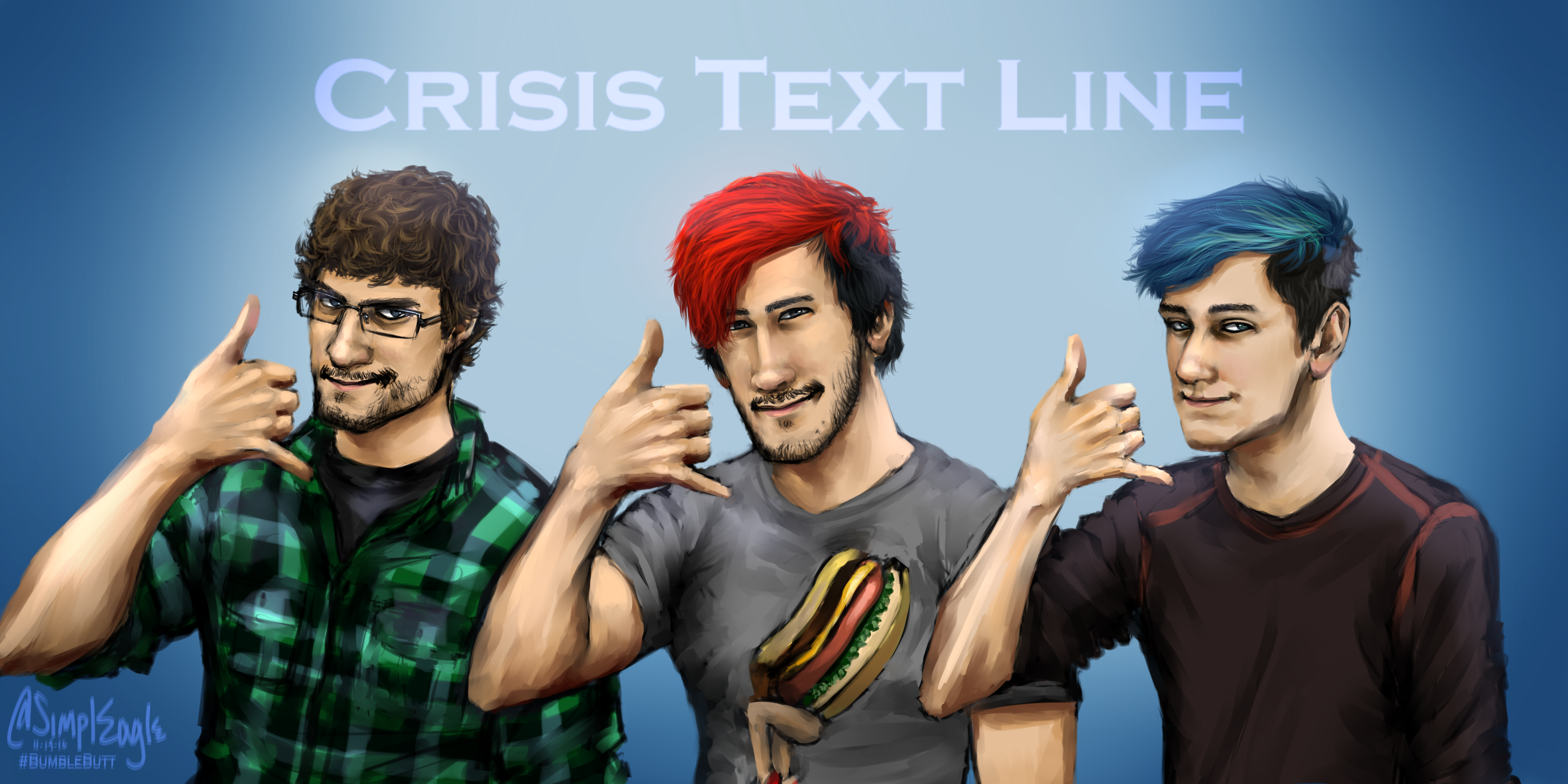 CRISIS TEXT LINE | #BUMBLEBUTT CHARITY STREAM