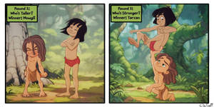 Mowgli vs Tarzan