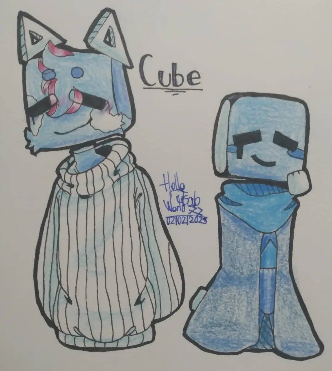 Just shapes and beats Cubic cosplay