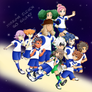 Inazuma Eleven Go Galaxy - New Inazuma Japan