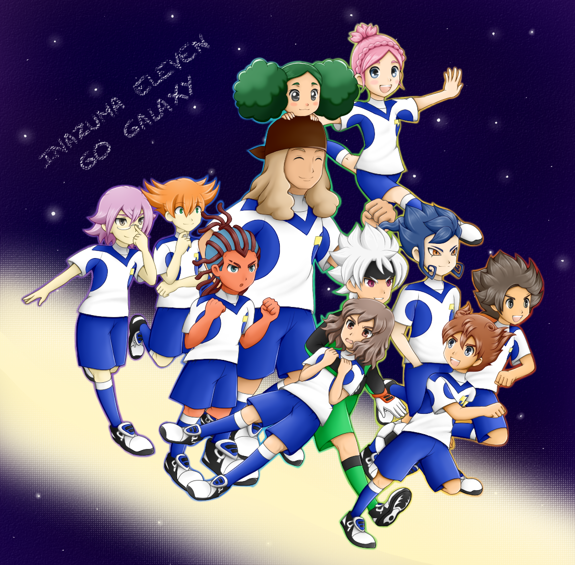 Inazuma Eleven Go Galaxy  Eleventh, Anime, Anime images