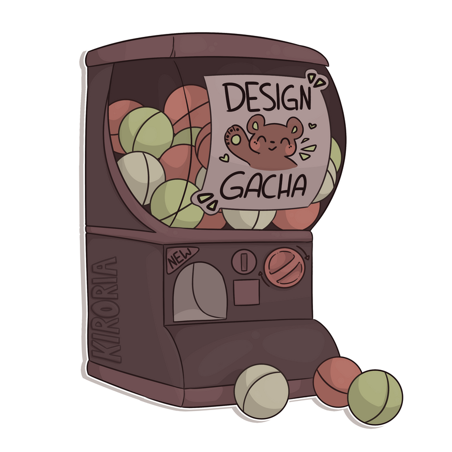 Gacha Machine by SpaceCereals on DeviantArt