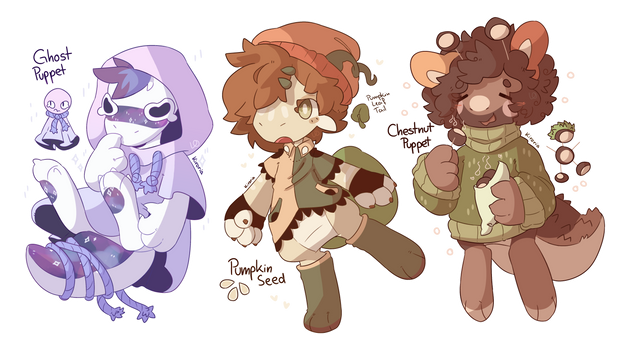 Spoopy fall friends [CLOSED GYO ADOPTS]