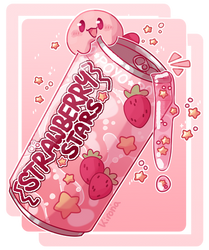 Strawberry Stars and Kirby