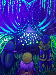 March of the Fireflies UV