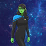 Half Orion Half Vulcan--Comission 2023 01