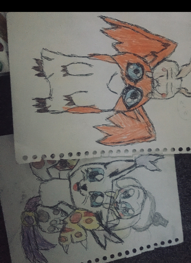 Digimon draw by daggerwood on DeviantArt