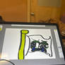 One word drawing