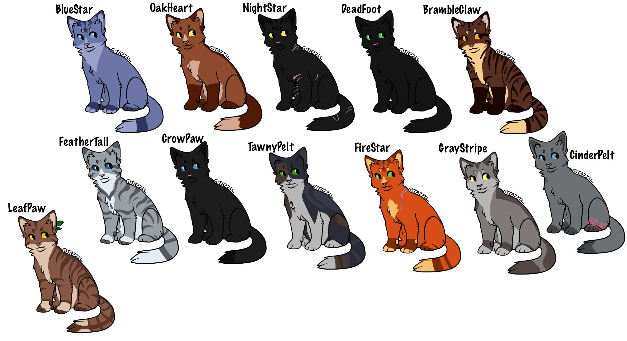 Warrior Cats Midnight by FireMoon9 on DeviantArt