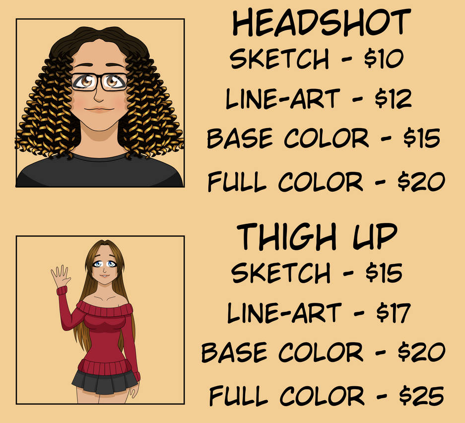 Artist Commissions Commission Sheet by AnArtistsWorkshop on DeviantArt