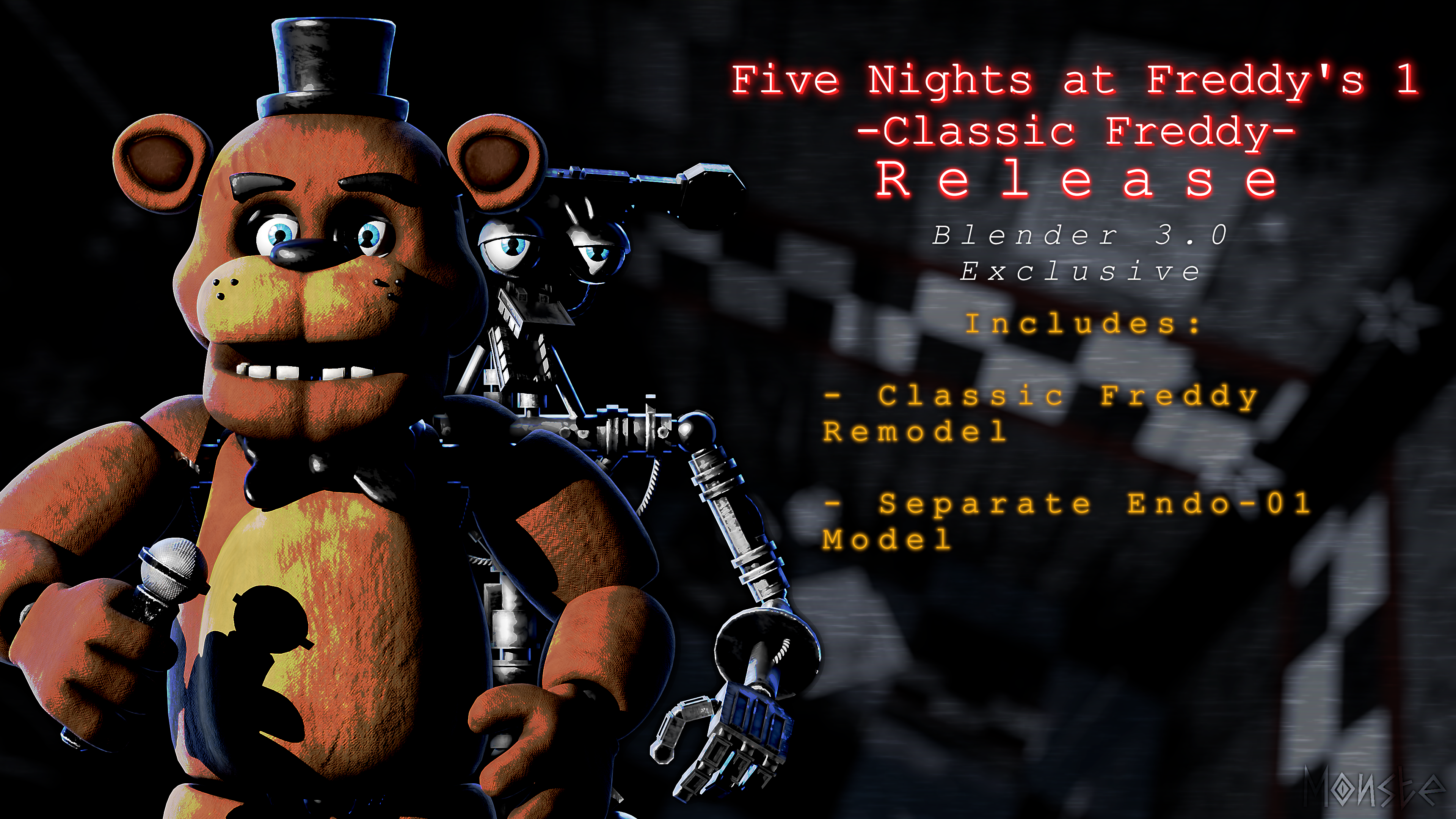 Fnaf 2 Edits Download [C4D, Blender, SFM] [UPDATE] by Thudner on DeviantArt