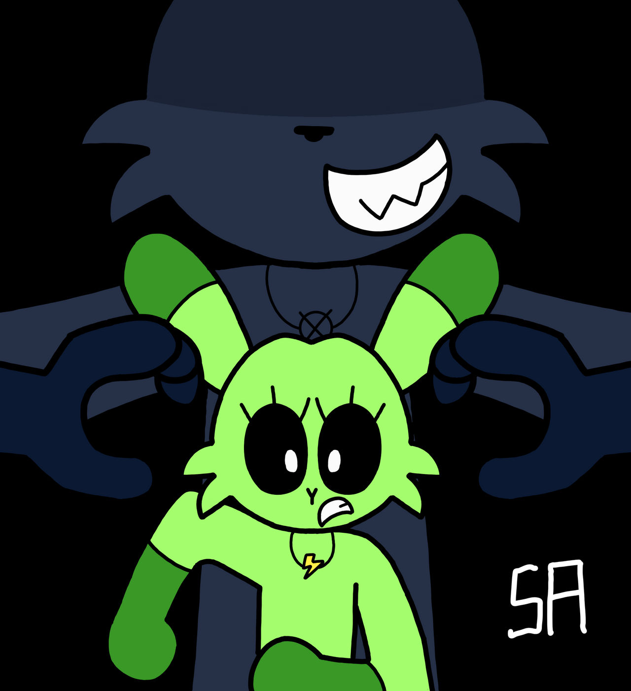 Smiley Critters Raceser Rabbit Run, Rabbit, Run - Smiling Critters OC Artwork by Sketchball204 on ...