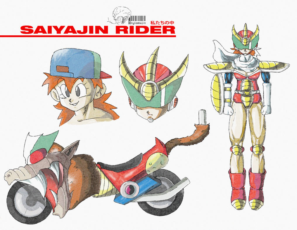 The Saiyan Rider by nykomajin on DeviantArt