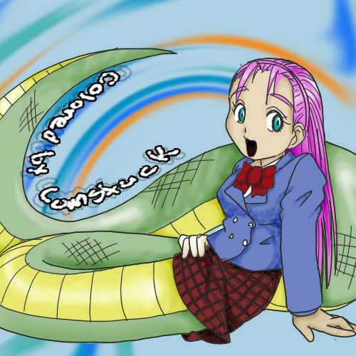 Naga-Girl coloring