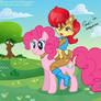 Pinkie Pie with Sally Acorn