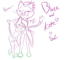 Kate and Blaze Sketch