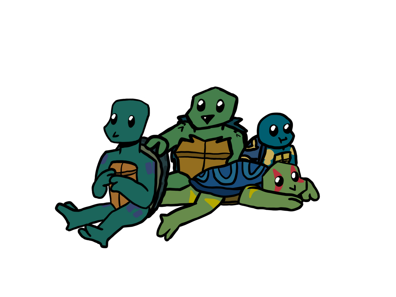 Turtles Deviantart Bongo Baby Turtles by IzzyFWolf on DeviantArt