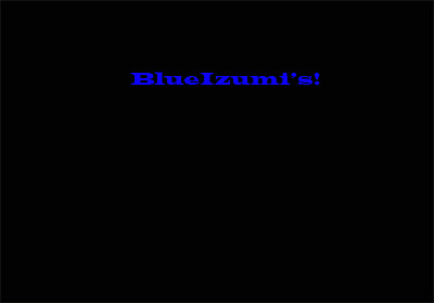 2nd installment BlueIzumi's T