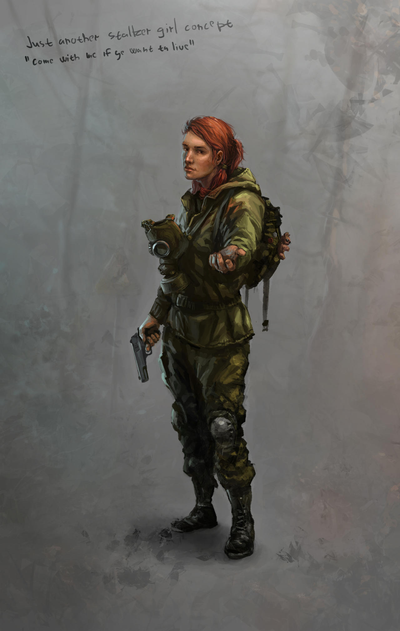 Stalker Math Girl Stalker girl by Skvor on DeviantArt