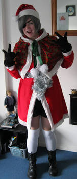 Xmas Ciel, Grell Pose