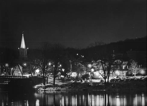 Lambertville at Night