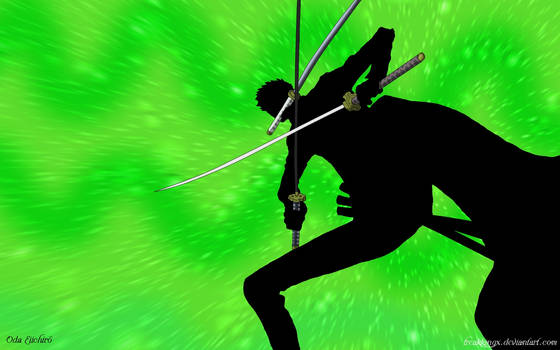 Zoro Black Silhouette