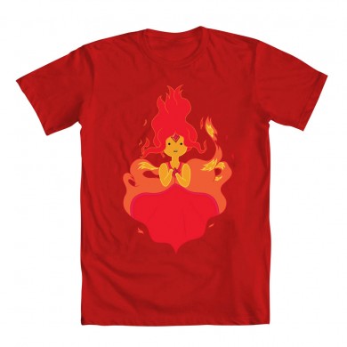 Flame princess t-shirt IN RED!