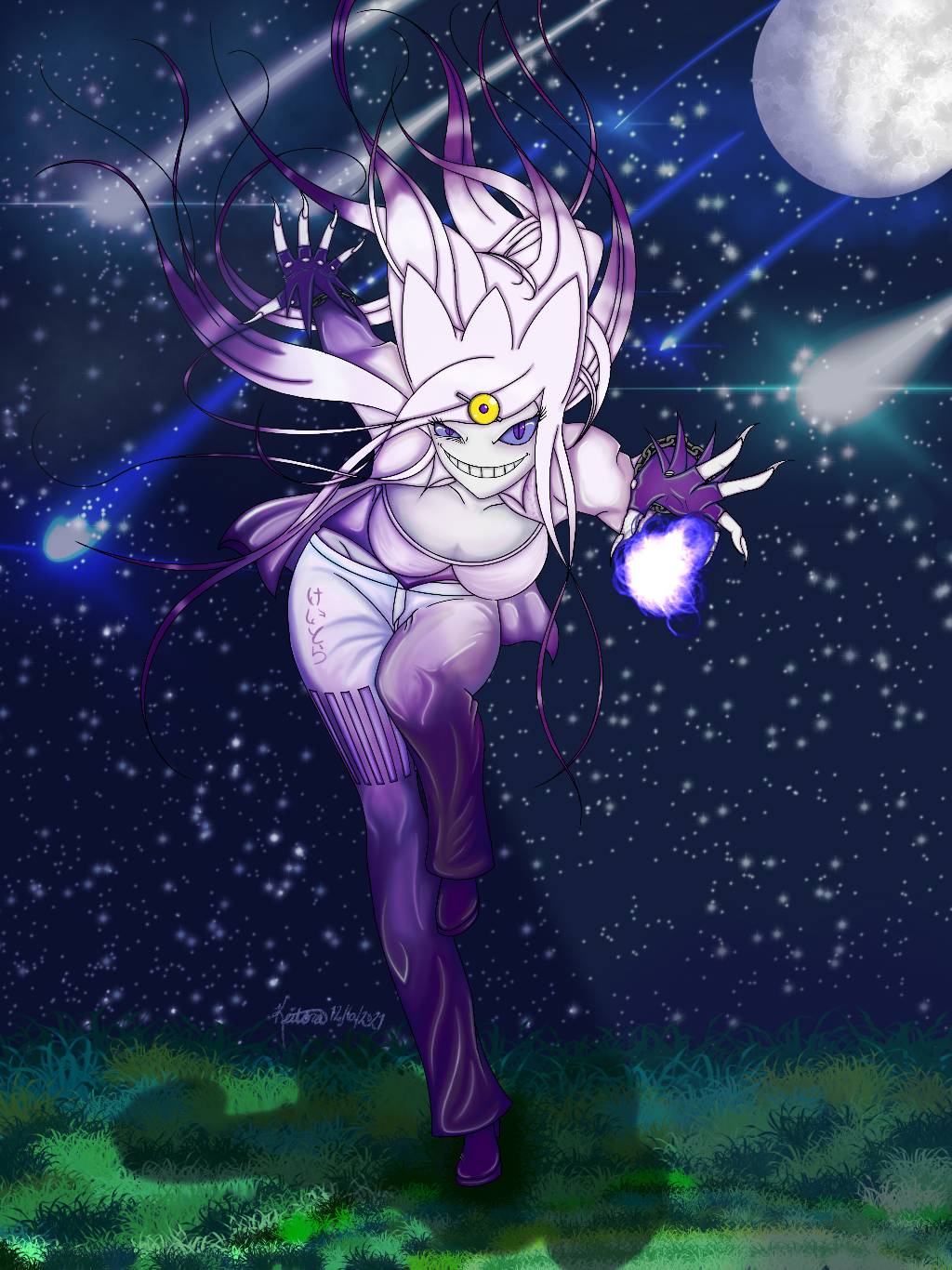 Mega Gengar (shiny) by Pokemonsketchartist on DeviantArt