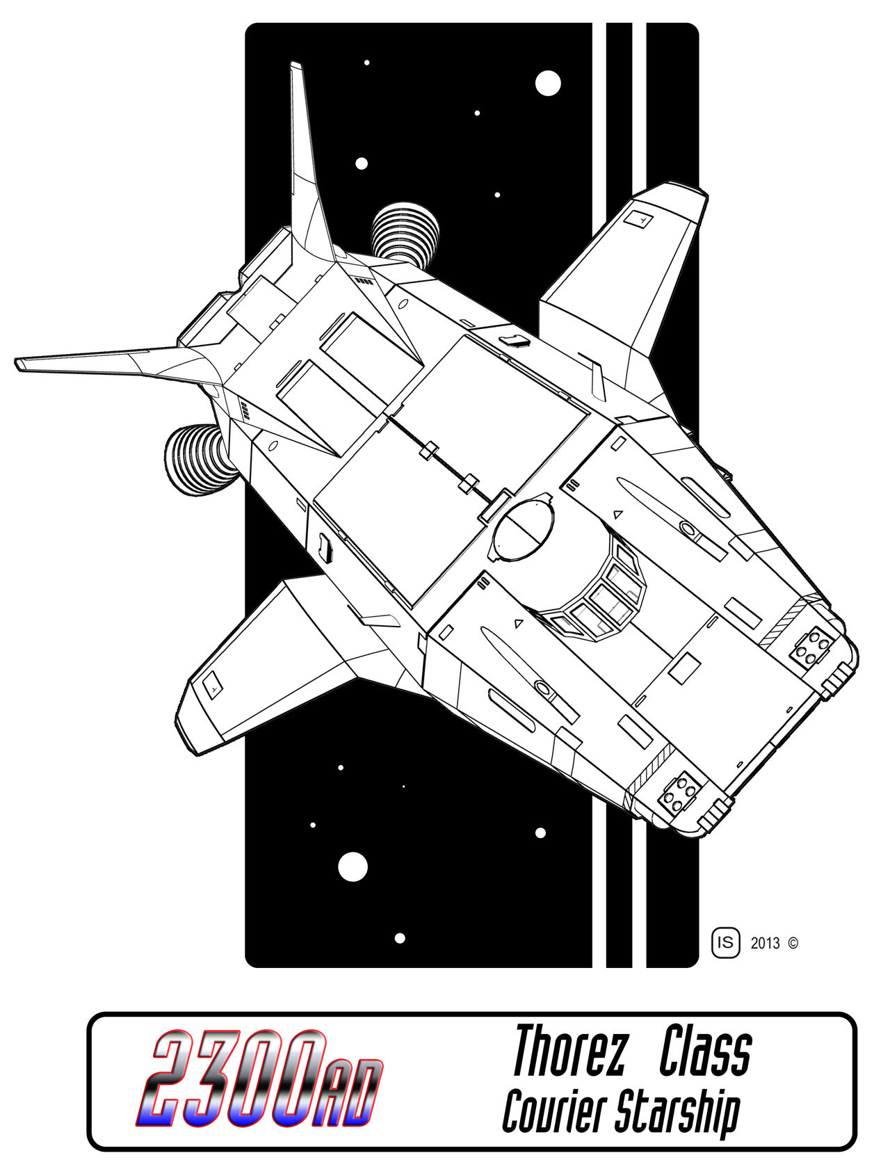 2300AD Thorez Class Courier