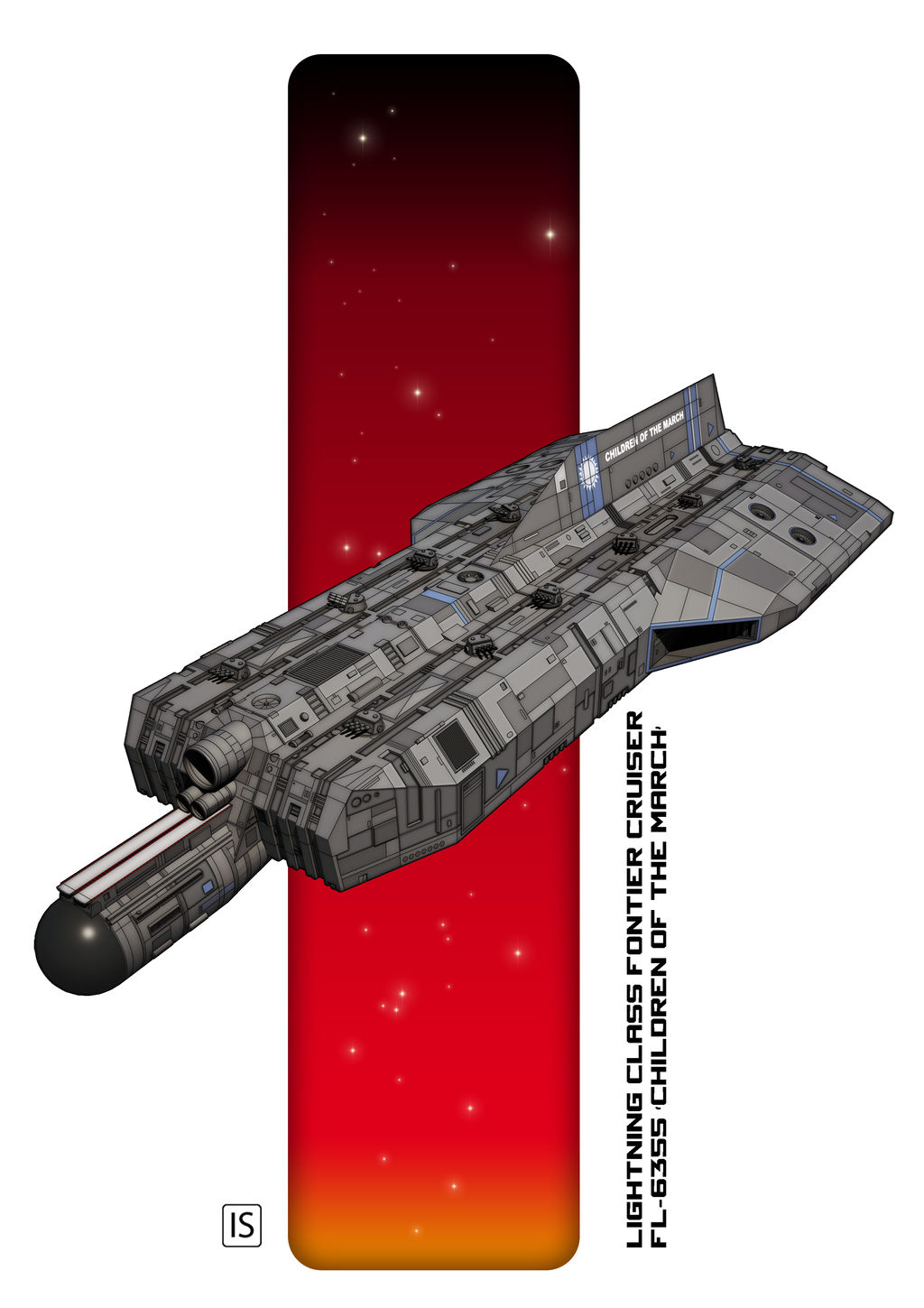 Lightning Class Frontier Cruiser by biomass