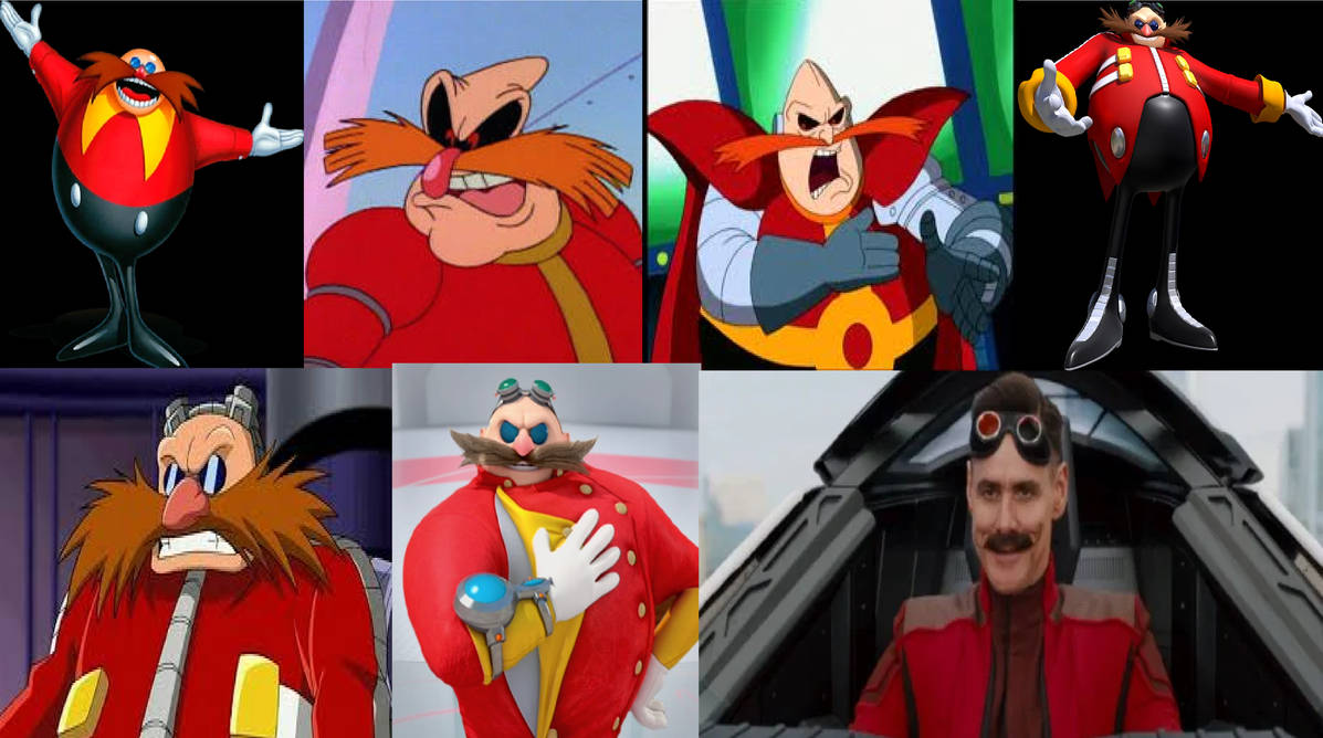 Evolution of Dr Eggman by schumacher7 on DeviantArt