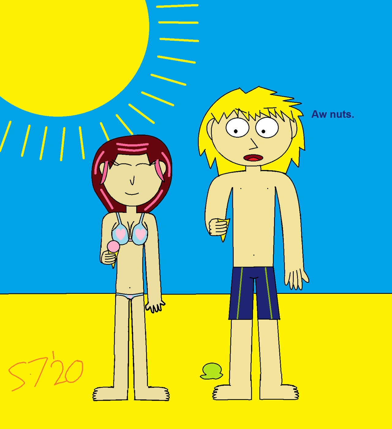 Download Crella Ice Cream Beach Date By Schumacher7 On Deviantart