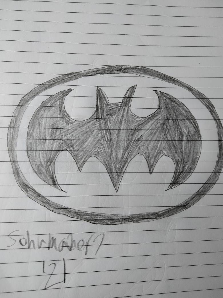 Batman Logo Sketch by schumacher7 on DeviantArt