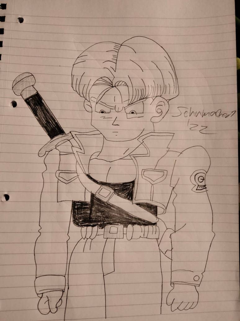 Trunks Sketch by schumacher7 on DeviantArt