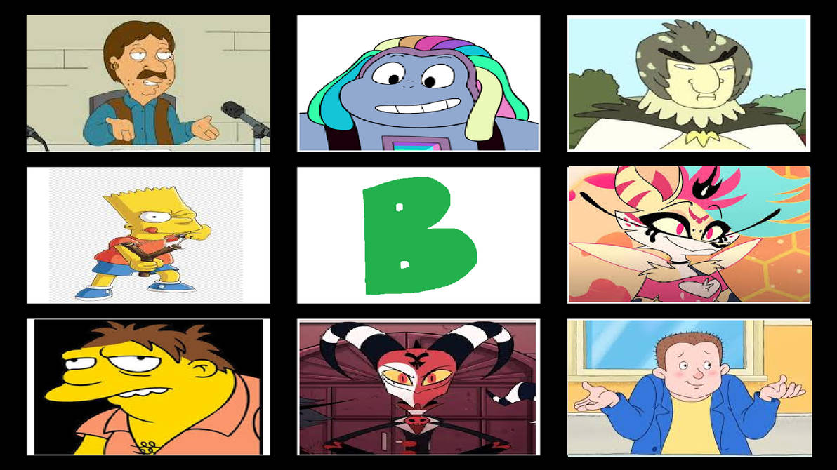 B Deviantart Favourite B Characters by schumacher7 on DeviantArt