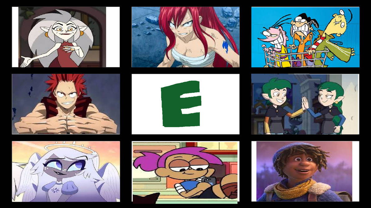 Favourite E Characters by schumacher7 on DeviantArt