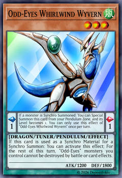 Odd-Eyes Whirlwind Wyvern