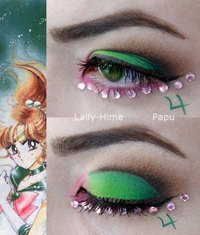 Sailor Jupiter Makeup