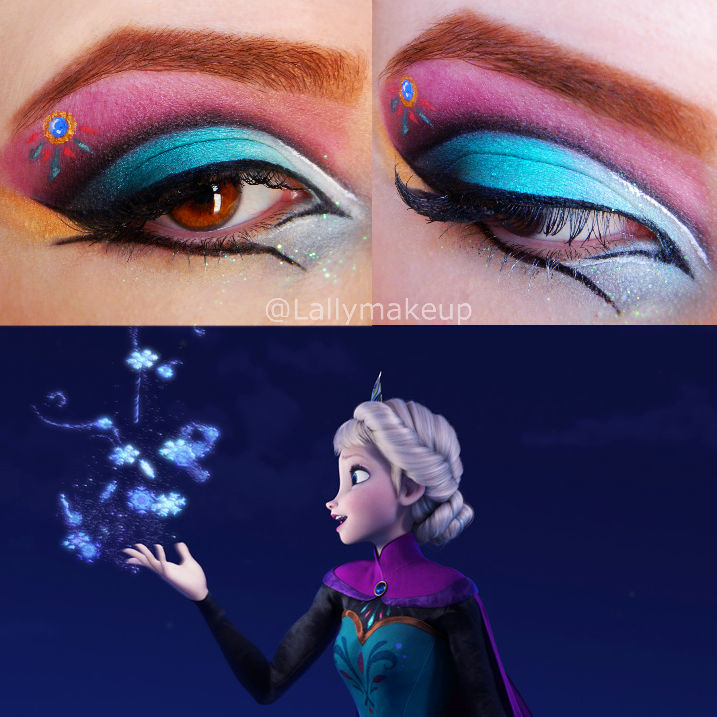 Elsa Makeup by Lally Hime on DeviantArt