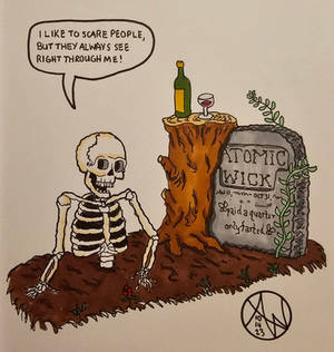 A Drink by the Grave