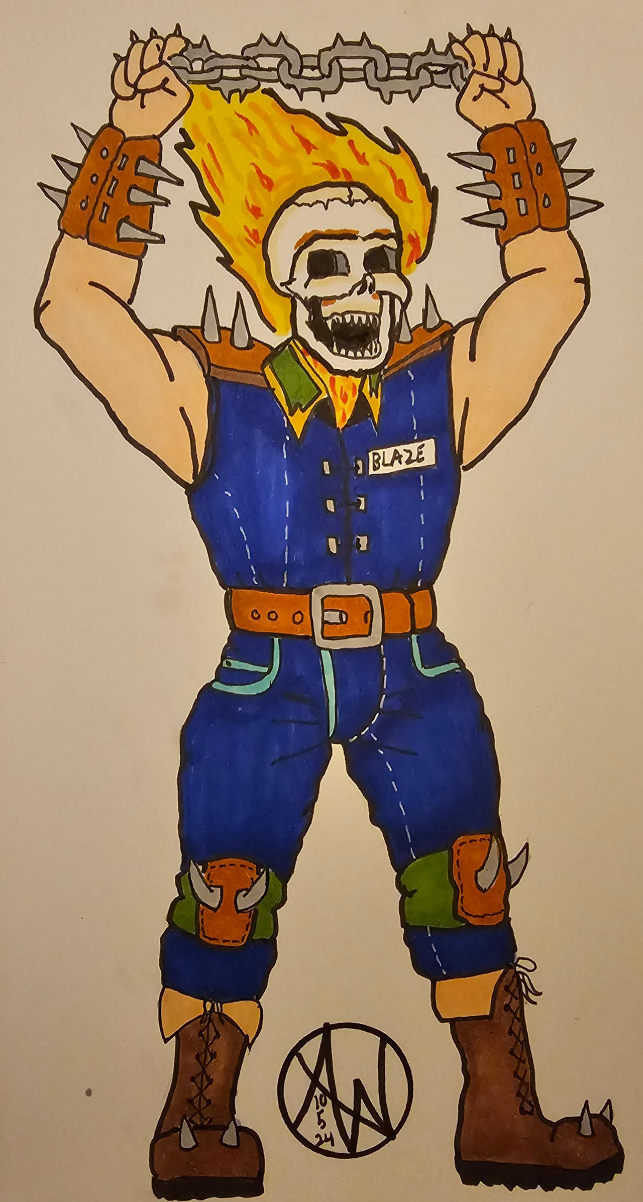 Ghost Rider Death Kahn by atomicwick on DeviantArt