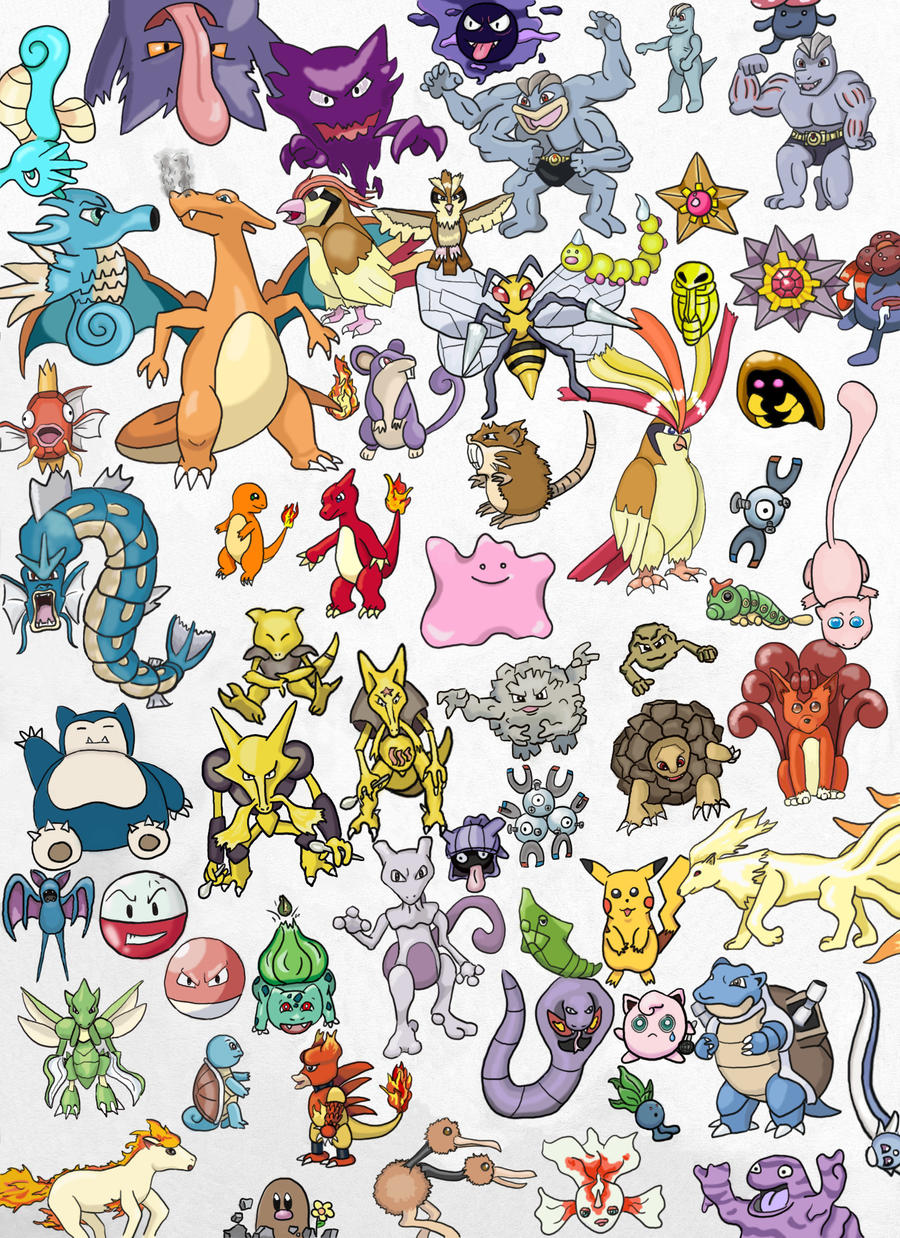 Pokemon Generation 1 Images