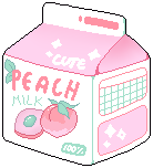[F2U] peach milk