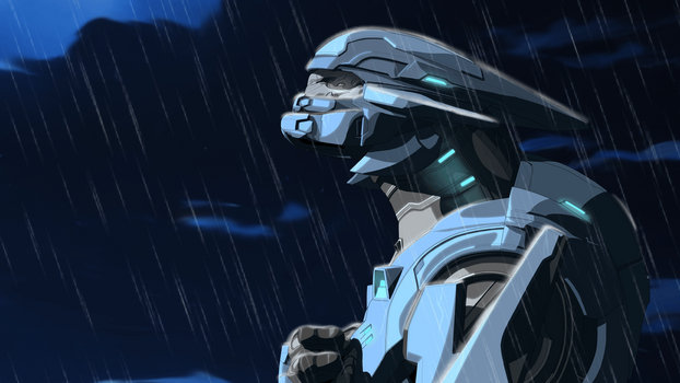 [gif] Sangheili in the rain